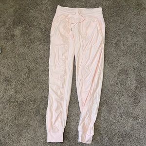 Lululemon strawberry milkshake dance studio jogger